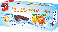 Griesson DeBeukelaer Erfrischungsstäbchen Orange / Zitrone 75g