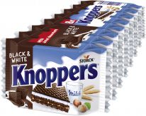 Storck Knoppers Black & White 8er 200g