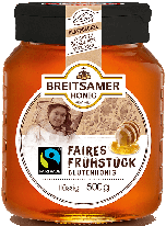 Breitsamer-Honig Faires Frühstück flüssig 500g