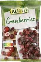 Kluth Cranberries, ungeschwefelt 125g