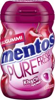 Mentos Kaugummi Pure Fresh Kirsche Curvy Dose 68g