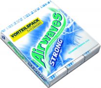 Wrigley Airwaves Strong Multipack, 3 x 10 Dragees 42g