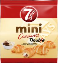 7Days Mini Croissants Double Kakao-Vanille 185g