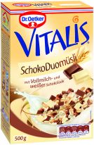 Dr.Oetker Vitalis - Schoko Duo Müsli 500g