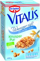 Dr.Oetker Vitalis - Weniger süß Knuspermüsli 600g