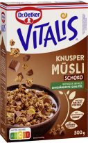 Dr.Oetker Vitalis - Knuspermüsli Schoko 500g