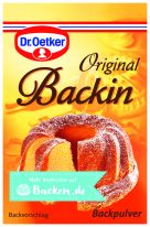 Dr.Oetker Backzutaten - Original Backin 3er 48g