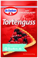 Dr.Oetker Backzutaten - Tortenguss rot 3er 36g