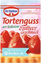 Dr.Oetker Backzutaten - Tortenguss Erdbeer 3er 37.5g