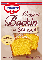 Dr.Oetker Backzutaten - Original Backin mit Safran 3er 48g