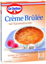 Dr.Oetker Backzutaten - Crème Brûlée 96g