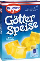 Dr.Oetker Backzutaten - Götterspeise Koch. Zitronen-Geschmack 23g