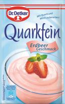 Dr.Oetker Backzutaten - Quarkfein Erdbeer-Geschmack 56g