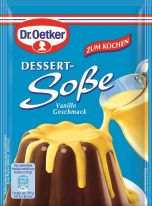 Dr.Oetker Backzutaten - Soße zum Kochen Vanille-Geschmack 3er 51g