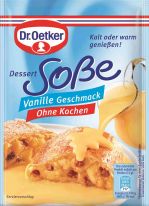 Dr.Oetker Backzutaten - Soße ohne Kochen Vanille-Geschmack 39g
