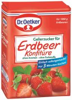 Dr.Oetker Backzutaten - Gelierzucker für Erdbeer Konfitüre 500g