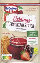 Dr.Oetker Backzutaten - Lieblings Fruchtaufstrich 68g