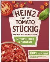 Heinz Tomato Stückig mit Basilikum und Oregano 390g