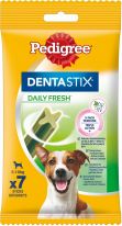 Pedigree Dentastix Daily Fresh Beutel Junge und Kleine Hunde 7 Stück 110g