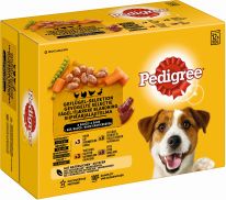 Pedigree Portionsbeutel Multipack Adult Geflügel-Selektion in Sauce 12 x 100g