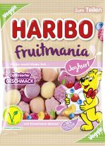 Haribo Veggie Fruitmania Joghurt 160g, 14pcs