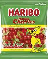 Haribo Happy Cherries 175g, 18pcs