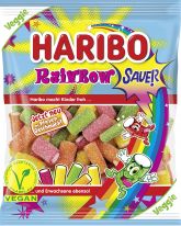 Haribo Veggie Rainbow Fizz 160g, 22pcs