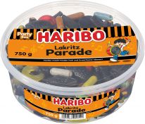 Haribo Lakritz Parade 750g, 12pcs