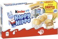 FDE Limited Kinder Happy Hippo Haselnuss 5x20,7g Gratis Testen