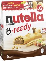 FDE Limited Nutella B-Ready 6er 132g