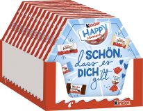 Ferrero Limited Kinder Happy Moments 161g Neues Basis-Design Jetzt dauerhaft mit Grußbotschaften
