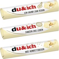 Ferrero Limited 60 Jahre duplo duplo White 1er mit Sprüchen 18.2g 60 Jahre Duplo Promotion