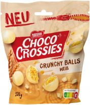 Nestle Choco Crossies Crunchy Balls Weiß 200g