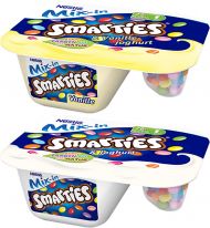 DE Cooling Nestle Mix in & Smarties MK Joghurt pur / Vanille 120g, Mix-Carto, 8pcs