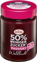 Zentis 50% weniger Zucker, passiert, Fruchtaufstrich, Waldfrucht 195g