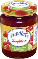 Zentis Landliebe Konfitüre Extra Stachelbeere-Himbeere 200g