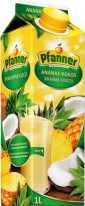 Pfanner Ananas-Kokos Getränk 25% 1000ml