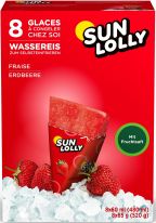 SunLolly Ice Strawberry 8er 520g