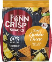 Brandt crispbreads - Finn Crisp Snacks Real Cheddar Cheese 150g