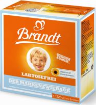 Brandt bakery - Der Markenzwieback laktosefrei 225g