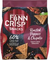 Brandt crispbreads - Finn Crisp Snacks Roasted Pepper & Chipotle 150g