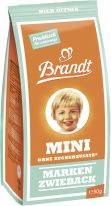 Brandt bakery - Mini Markenzwieback ohne Zuckerzusatz 90g