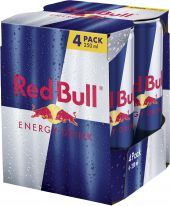 Red Bull Energy Drink 4x250ml