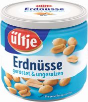 Ültje - Erdnüsse, geröstet, ohne Salz 180g