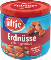 Ültje - Erdnüsse, pikant gewürzt, ohne Fett geröstet 180g