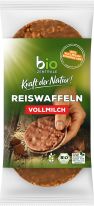 Bio Zentrale Reiswaffeln Vollmilch Schokolade 100g