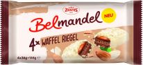 Belmandel Waffel Riegel with Belmandel Cream Zentis 4x36g