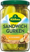 Kühne Sandwich Gurken 370ml