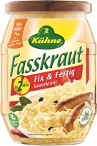 Kühne Fasskraut (2 Min.) Fix&Fertig Sauerkraut, 425ml