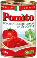 Hengstenberg Pomito Stückige, Geschälte Tomate 400g